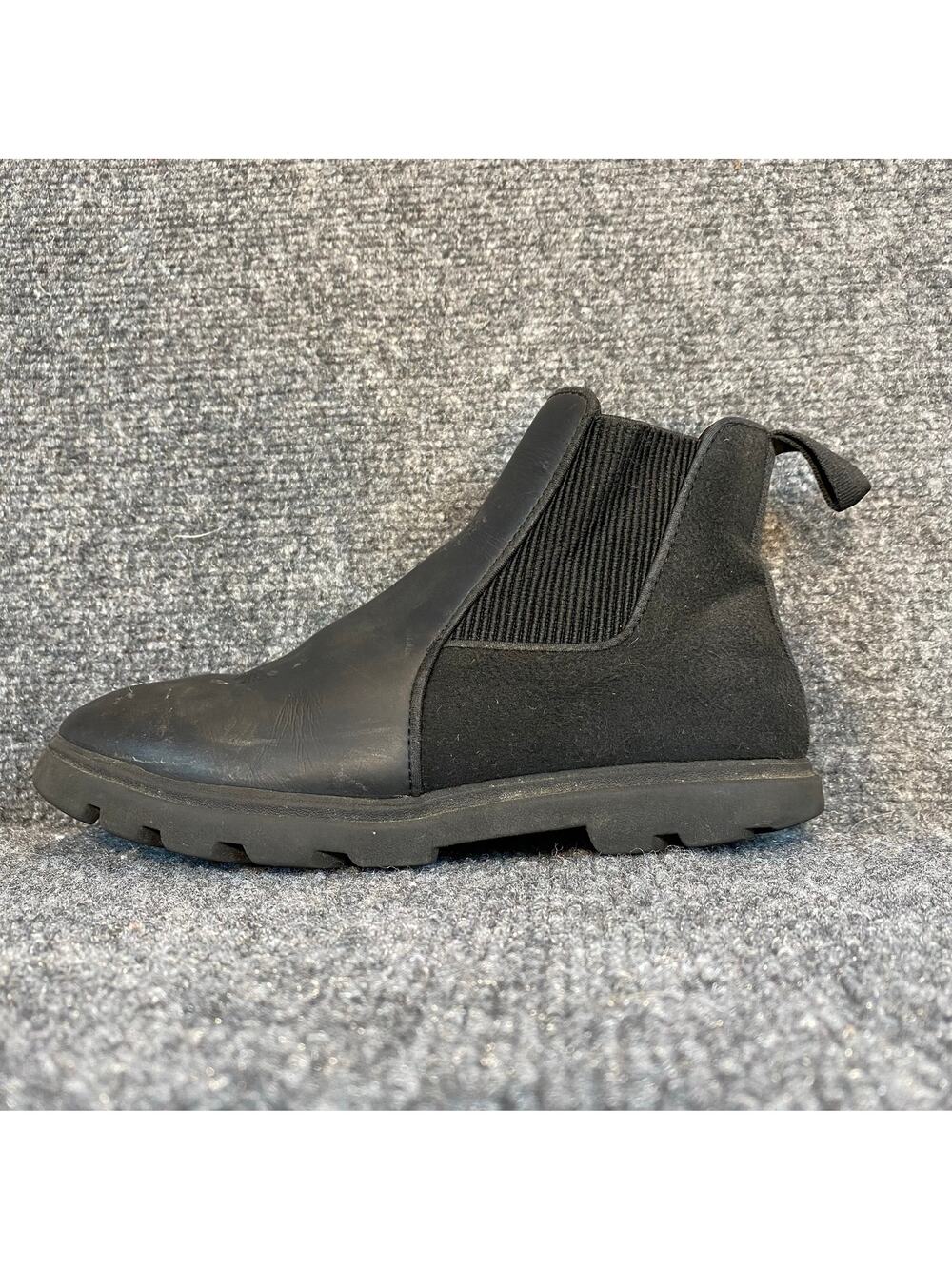 Native Shoes Z3904* Black Kensington Treklite Waterproof Boots Kids J3 EU 34.5